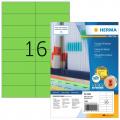 [4259] Herma Haftetiketten 105x37 mm Grün, 1.600 Etiketten pro Packung